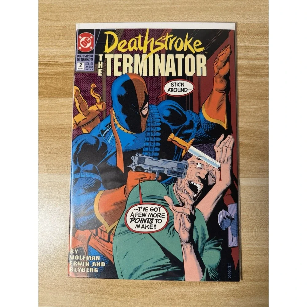 Deathstroke, the Terminator‎ #2 (DC Comics September 1991)